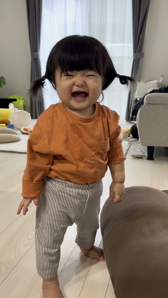 娘さんの普段の様子②（@saki_chan__さんより提供）
