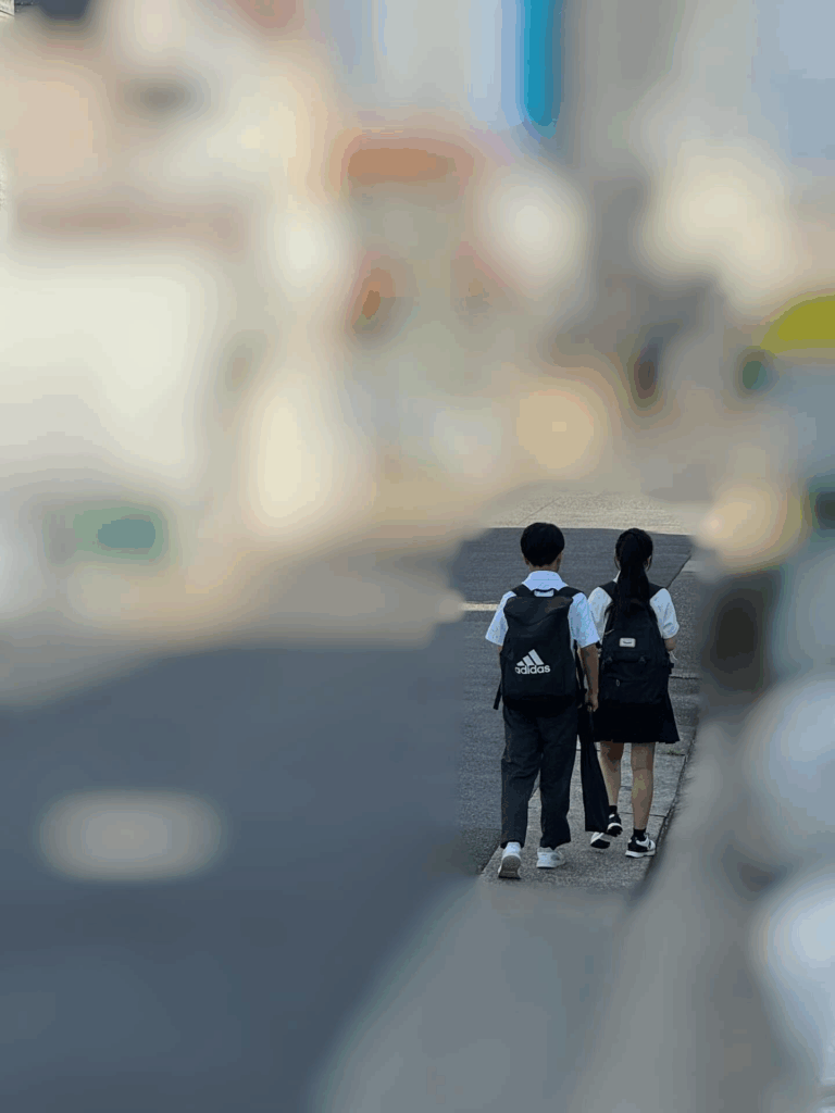 2人の姿にほっこり（＠miho_patronumさんより提供）