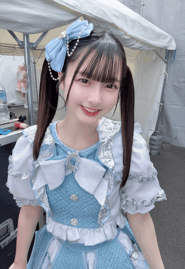 本格的なアイドル活動（＠guruguru_maoさんより提供）