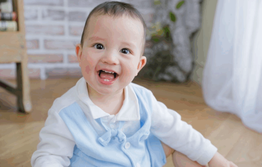 1歳になった頃（@Aaron1224さんより提供）