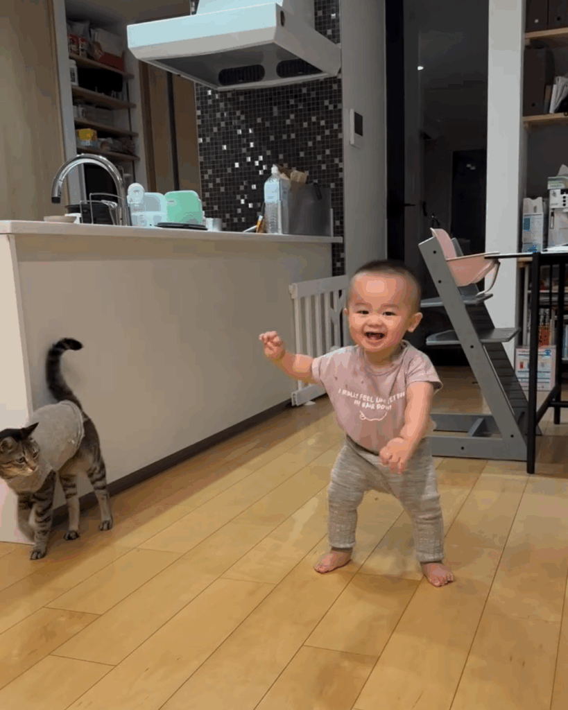 【実際の写真】まさかのスキンシップ