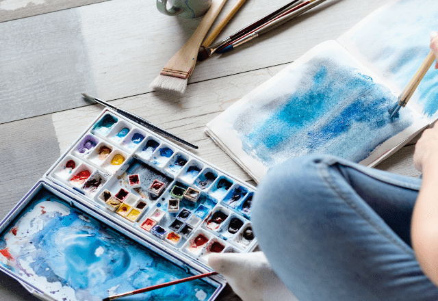 【実際の写真】娘さんの絵