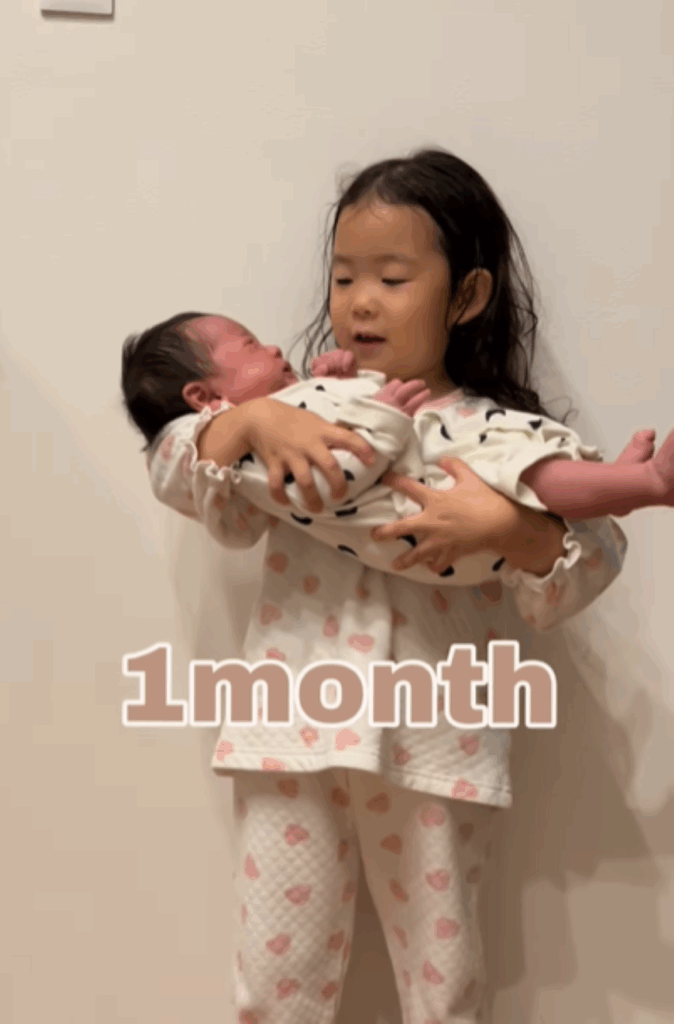 1ヶ月（＠i.miyu._さんより提供）