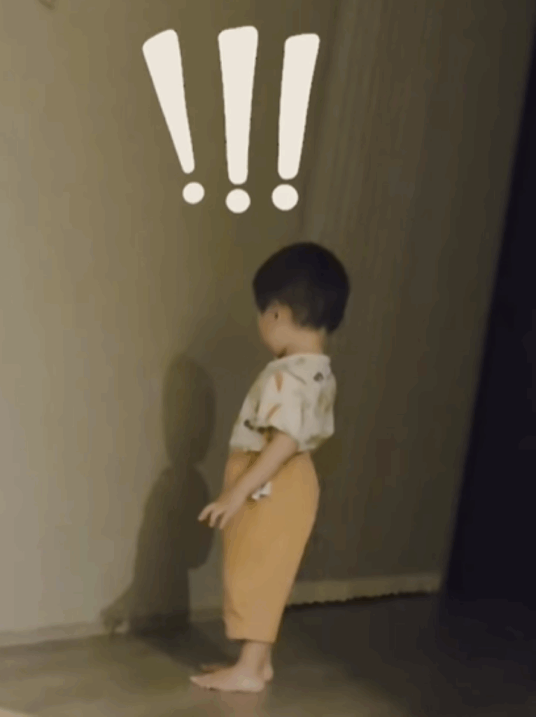 影に気づいた瞬間（＠k_donpochiさんより提供）