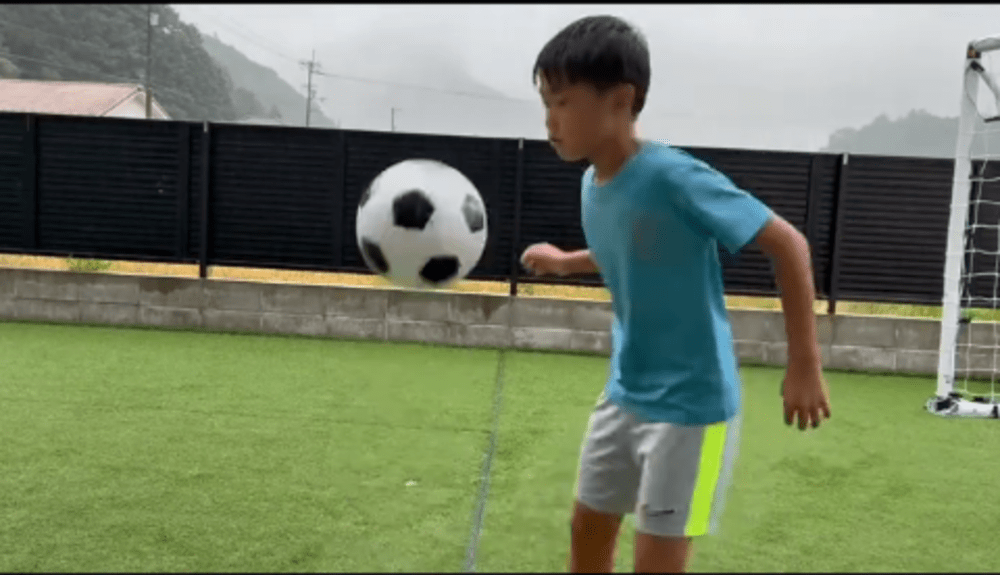 夏休みの朝練（@kaichannelさんより提供）