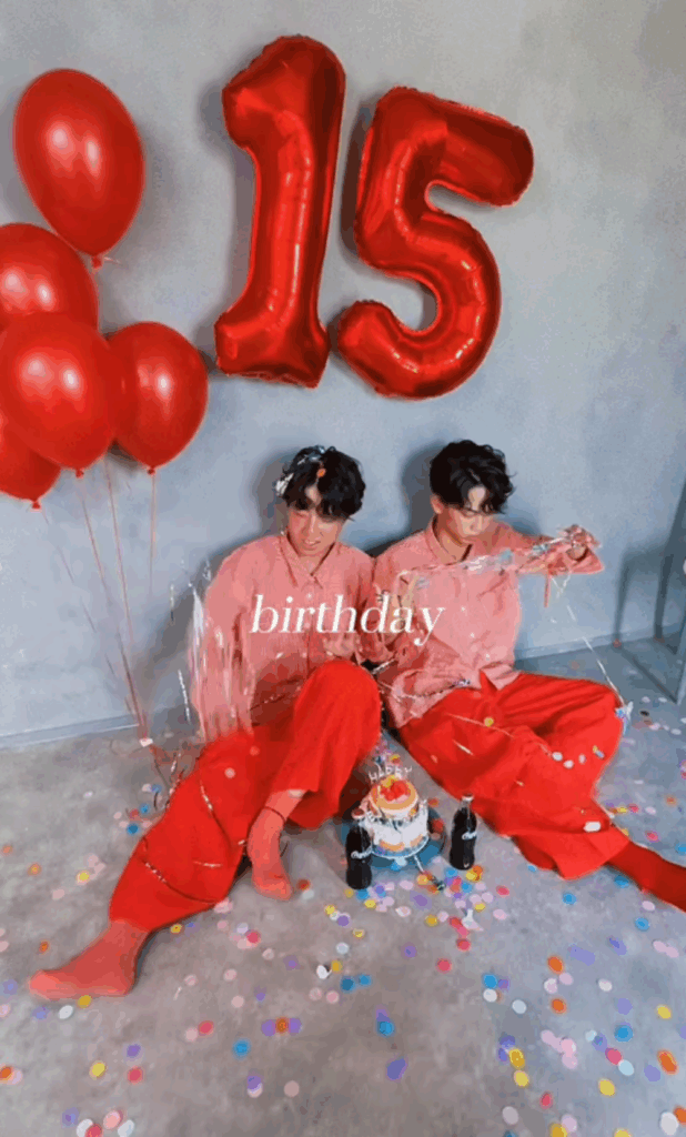 カッコよくきめたバースデーフォトも（@kiiiphoto125さんより提供）