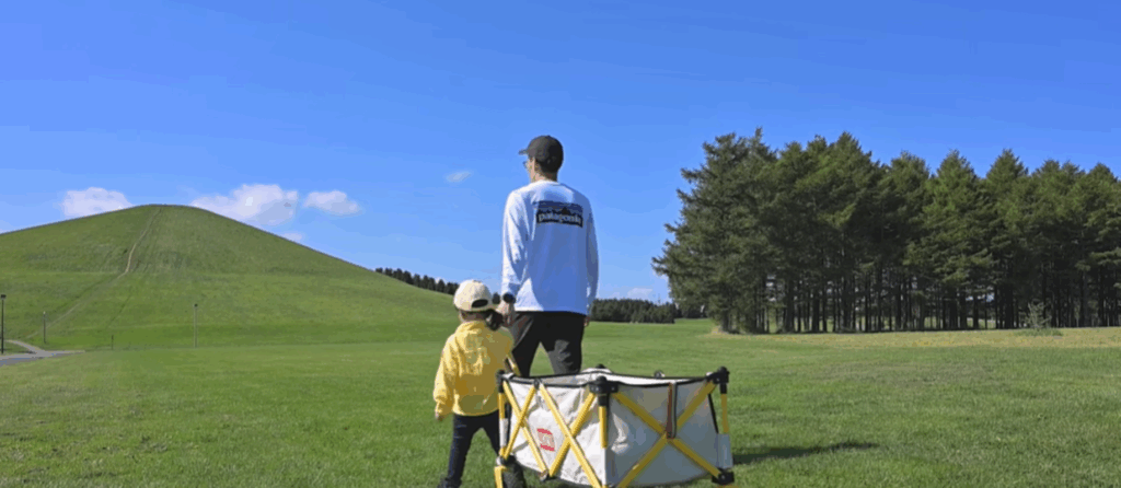 自然豊かな場所に到着（＠yamasantach5734さんより提供）