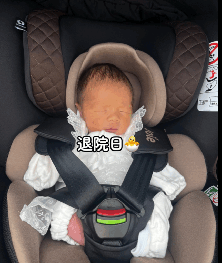 無事退院日を迎えた息子さん（@yuuuriiikoooさんより提供）