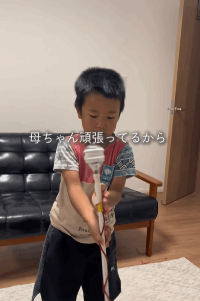 メジャーの練習①（＠yuka_ikuji.hintさんより提供）