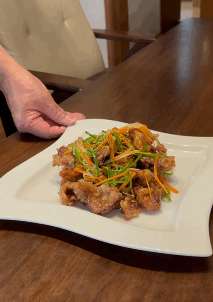 おじいちゃんが作るカリカリ酢豚（＠geegeechukaさんより提供）