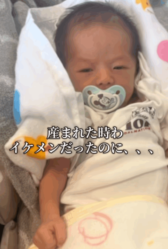 生まれたときは…（@gaku070524さんより提供）