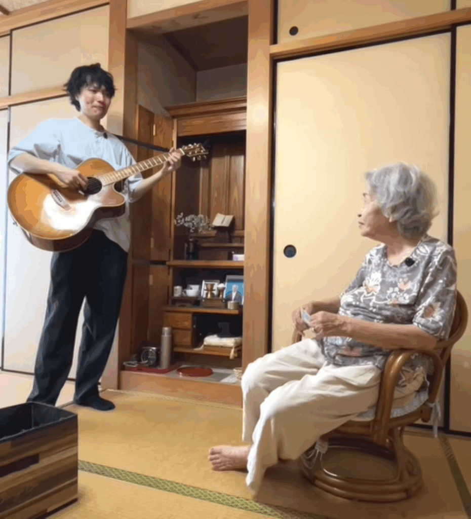 歌唱前（Motoyaさんより提供）