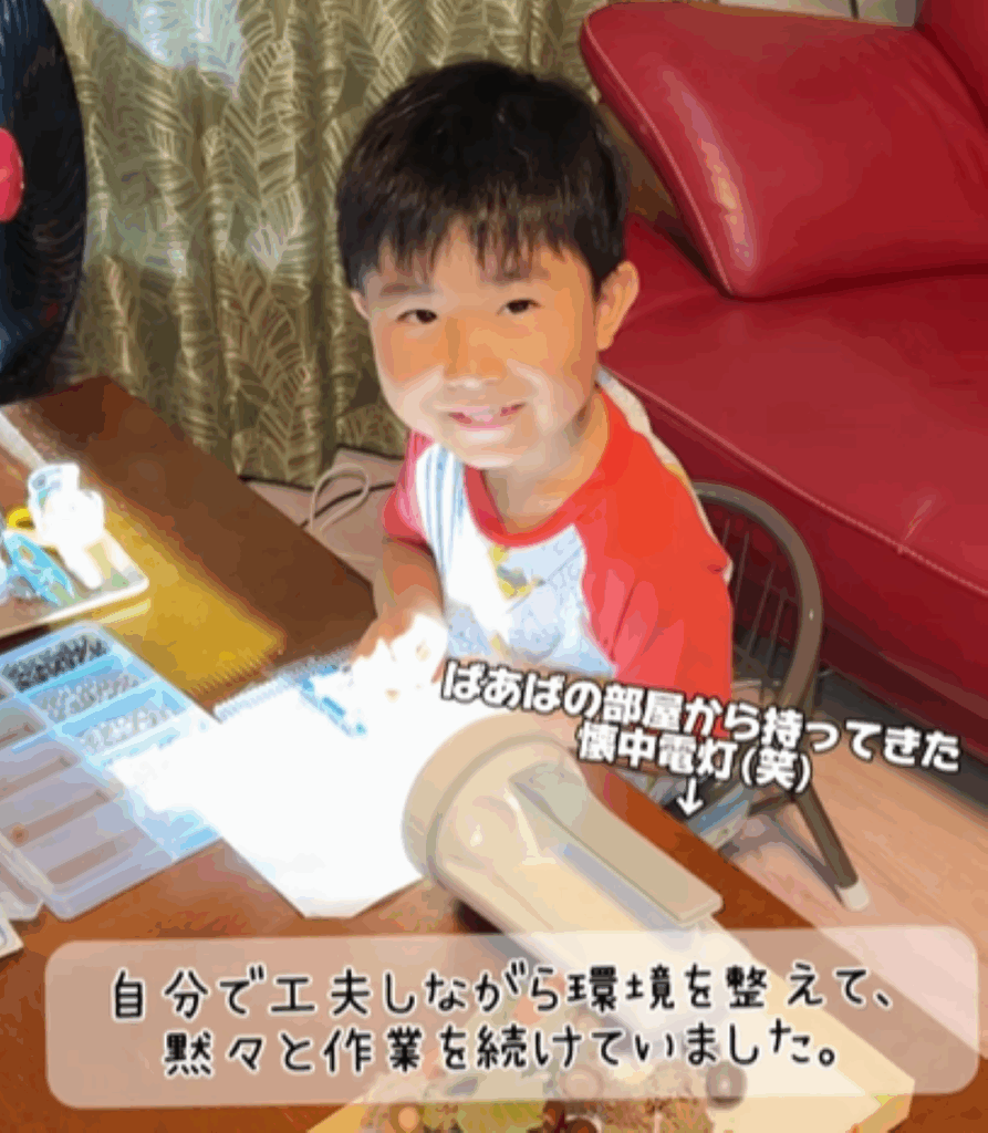 制作中（＠kyo.daysさんより提供）