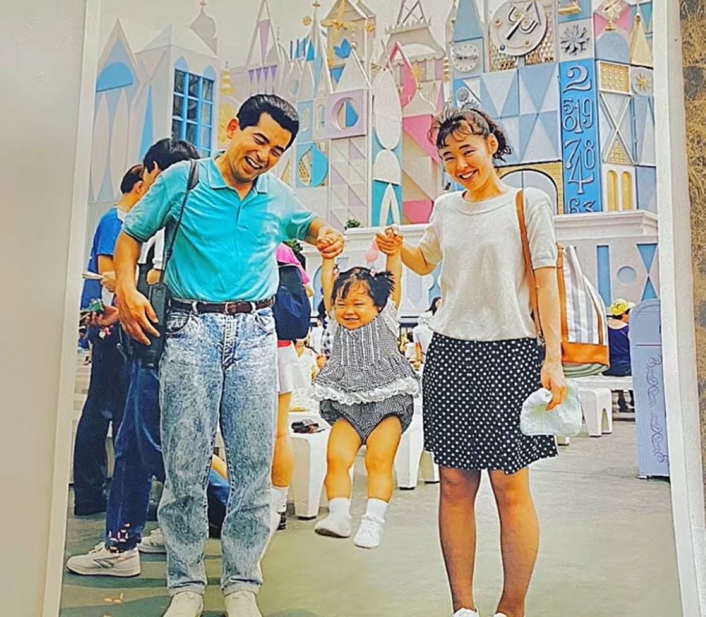 幼い頃の家族写真（＠chagu04さんより提供）