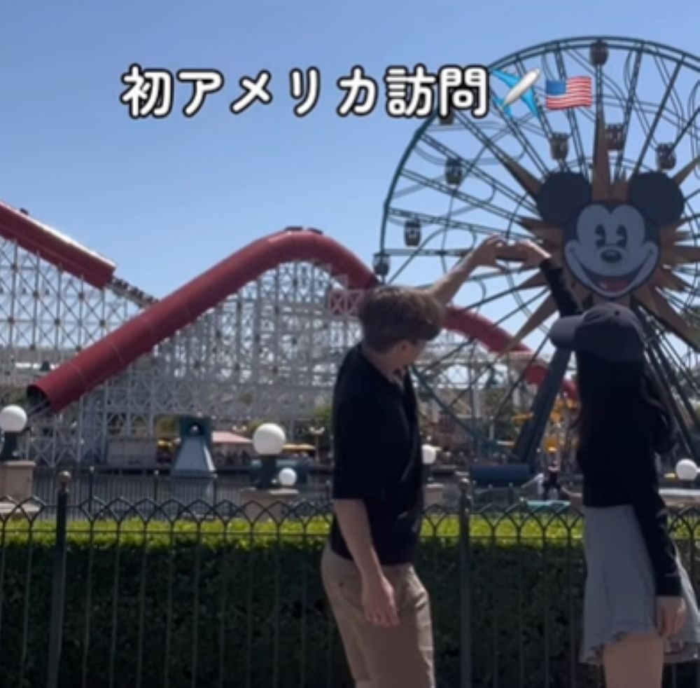 ナナミさんのアメリカ訪問（＠nanami_masonさんより提供）