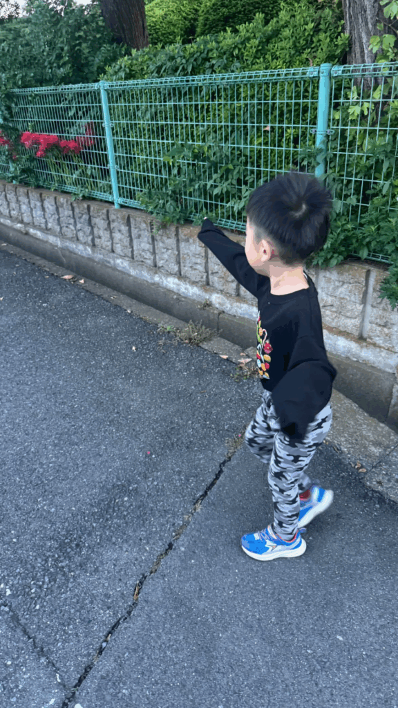 日常の次男さん①（@olioli_webさんより提供）