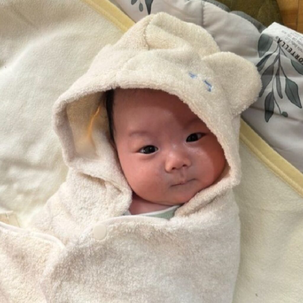 普段の息子さんの様子②（@jujubaby0309さんより提供）