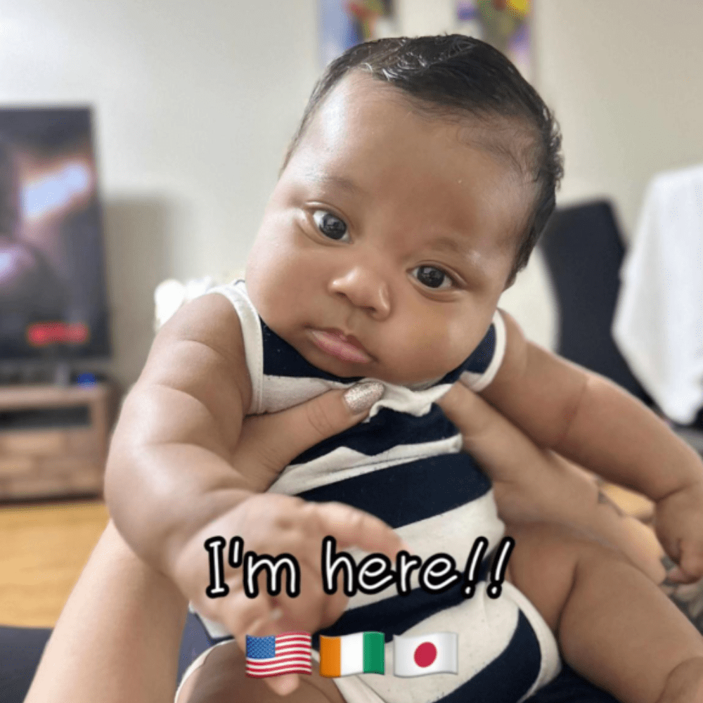 息子さん①（＠dhlo_0321さんより提供）