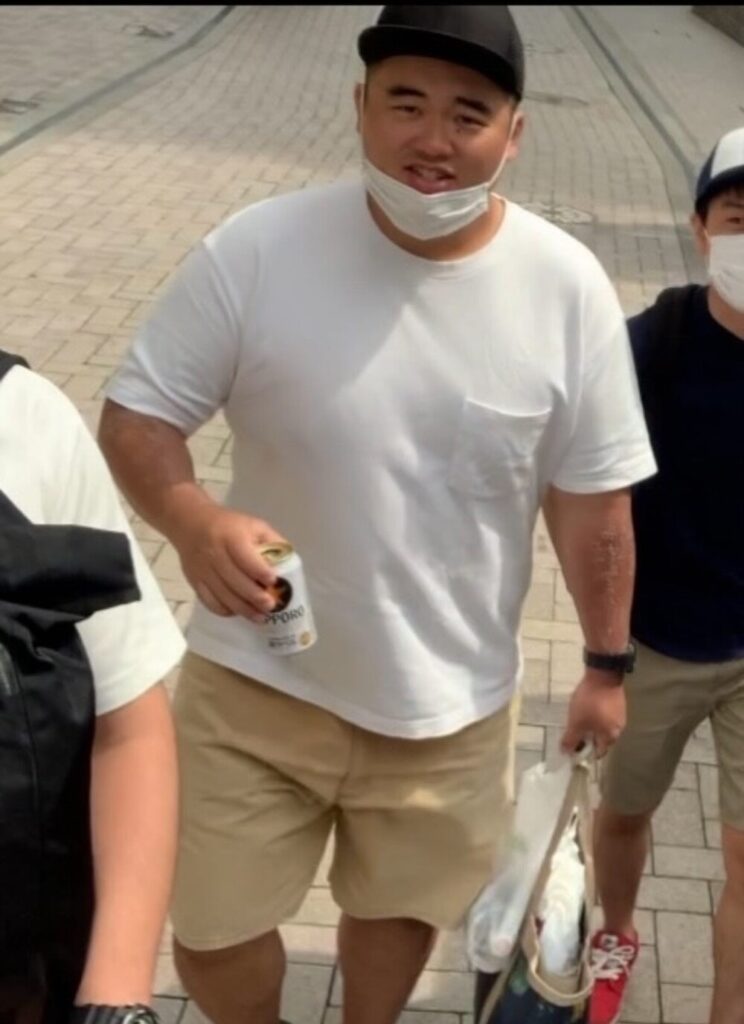 120～130kgの頃（＠rebound_traineeさんより提供）