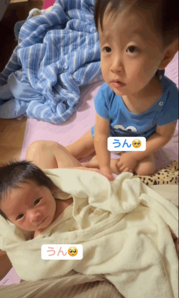 ２人同時にお返事（@kouki_log0724の投稿より）