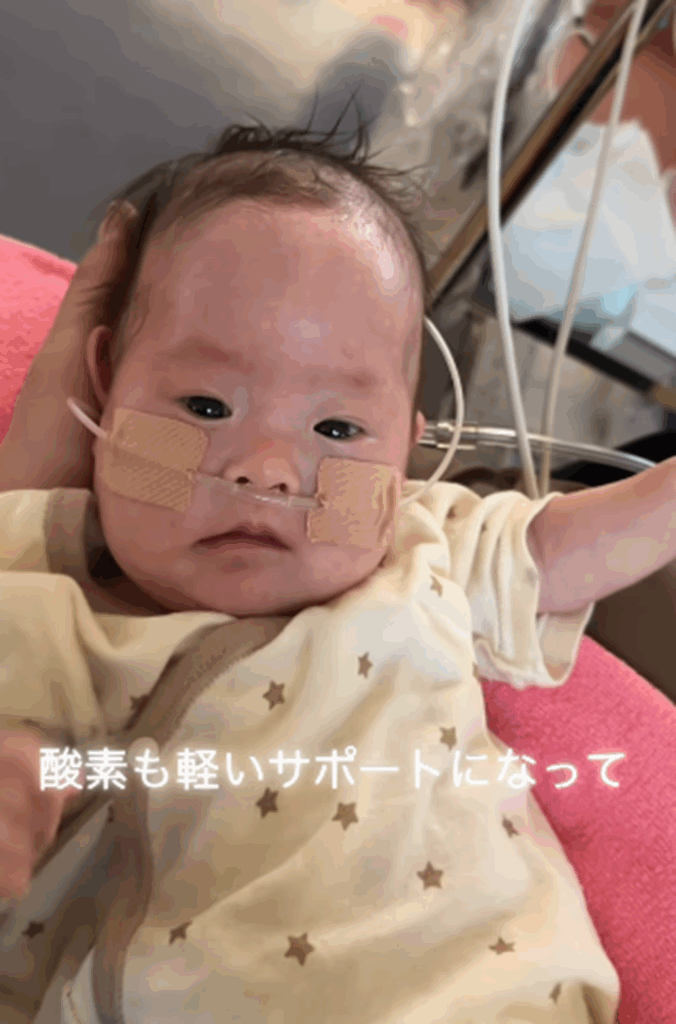 酸素も軽いサポートに（＠oto_m0925さんより提供）