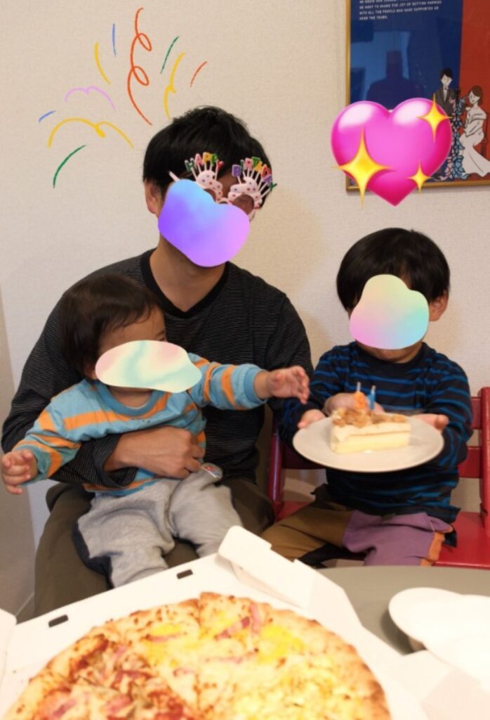 バースデーパーティの様子（＠kopao03さんより提供）