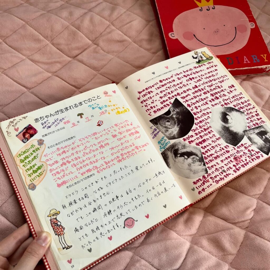 生まれるまでの出来事（＠moeri_stさんより提供）