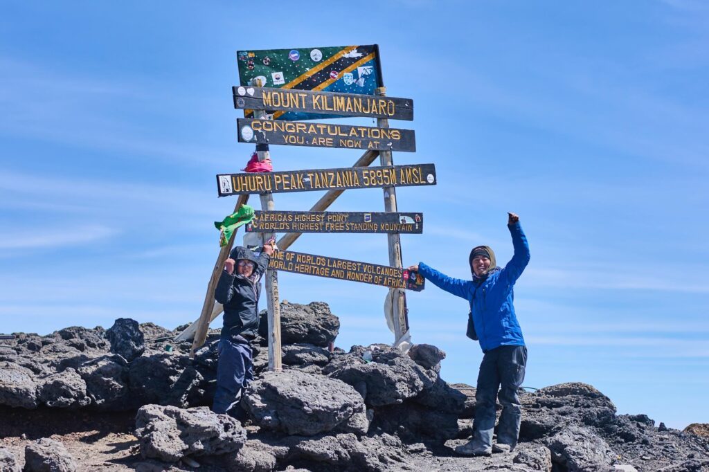 【実際の写真】パパのミッションに挑戦する姿