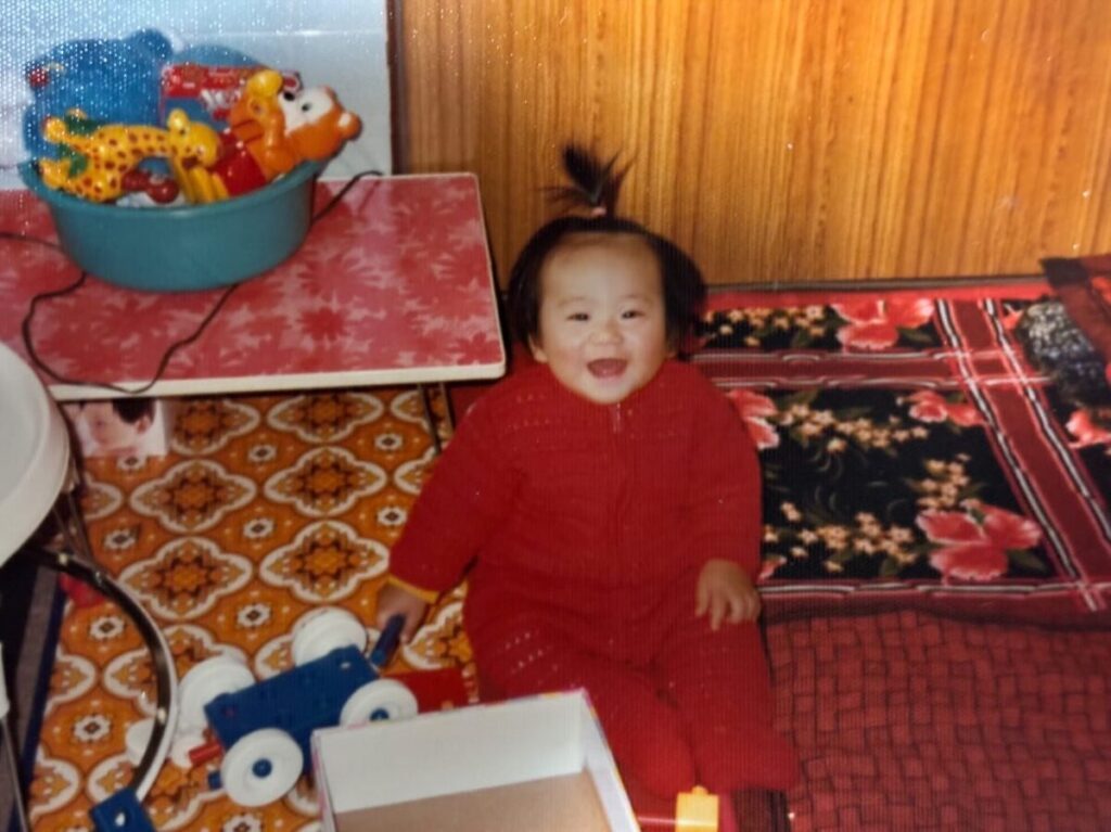 【実際の写真】昔の母の写真