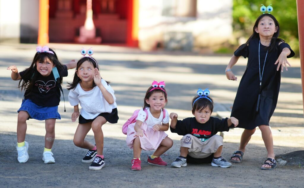 お子さんたちの写真①（＠5outdoorさんより提供）