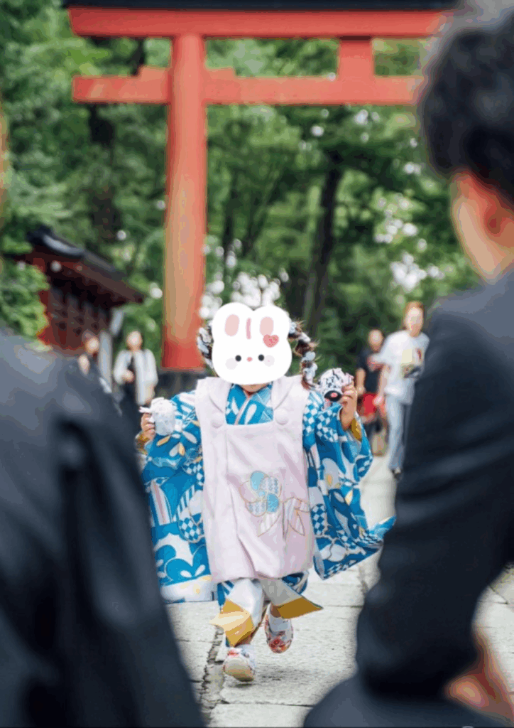 七五三のお写真①（@iwate_kuishinboさんより提供）