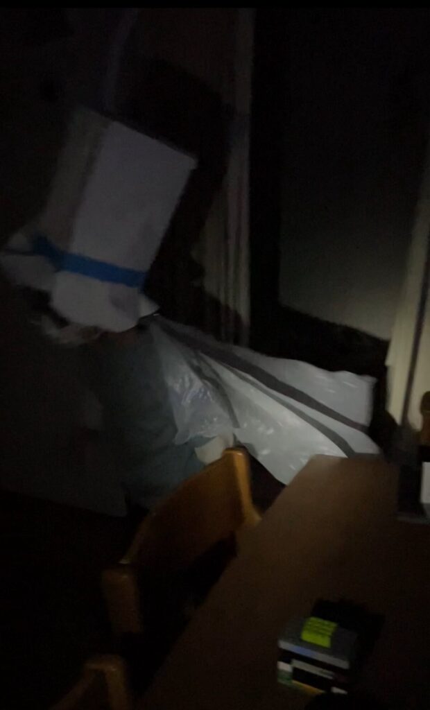 怪盗キッド現る（@kojikoji_designさんより提供）