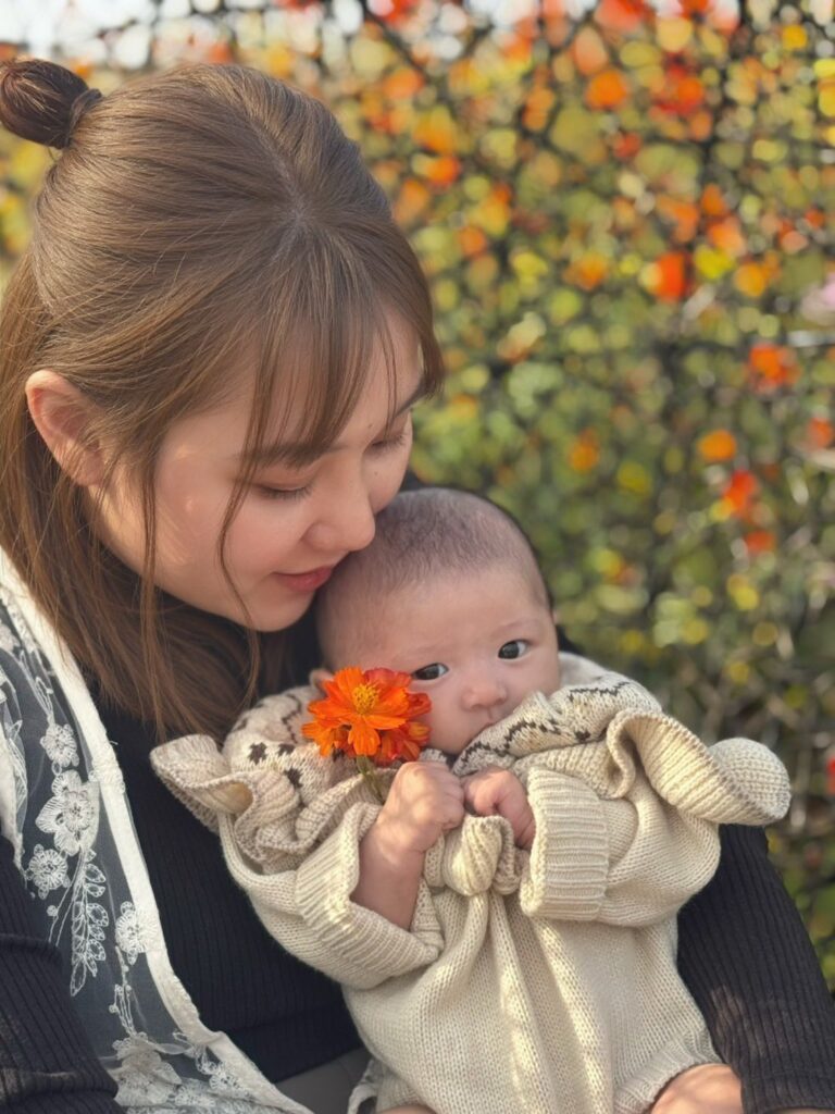 【実際の写真】完成した足型