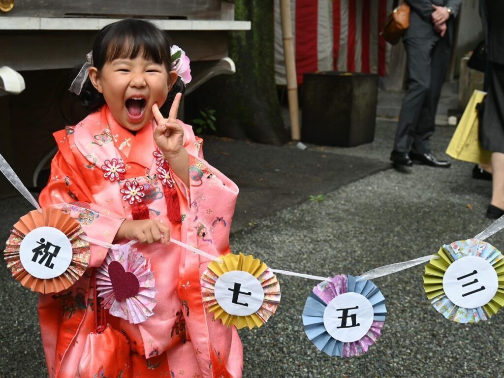 【実際の写真】ママさんが作った髪飾り（完成品）