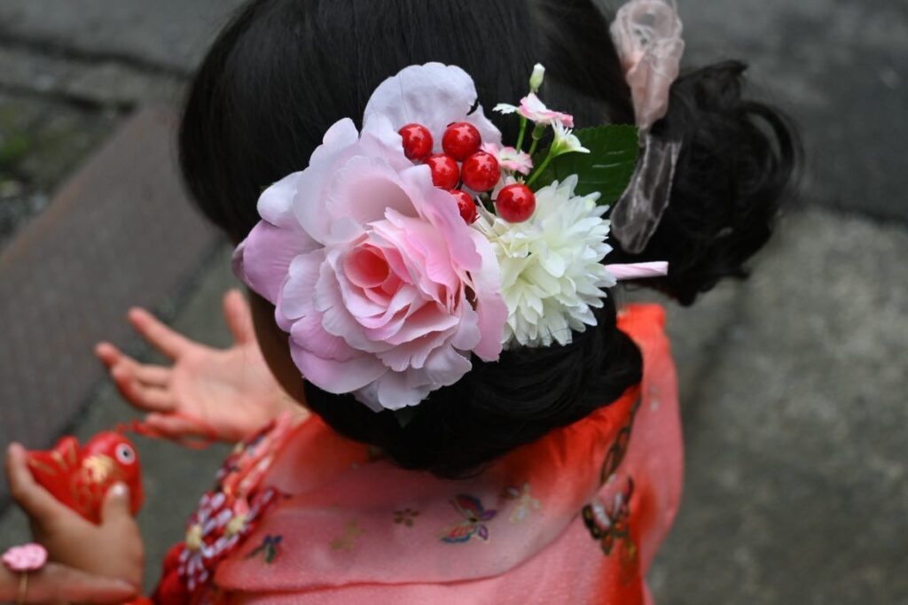 七五三当日の娘さん①（＠lv_ma0101さんより提供）