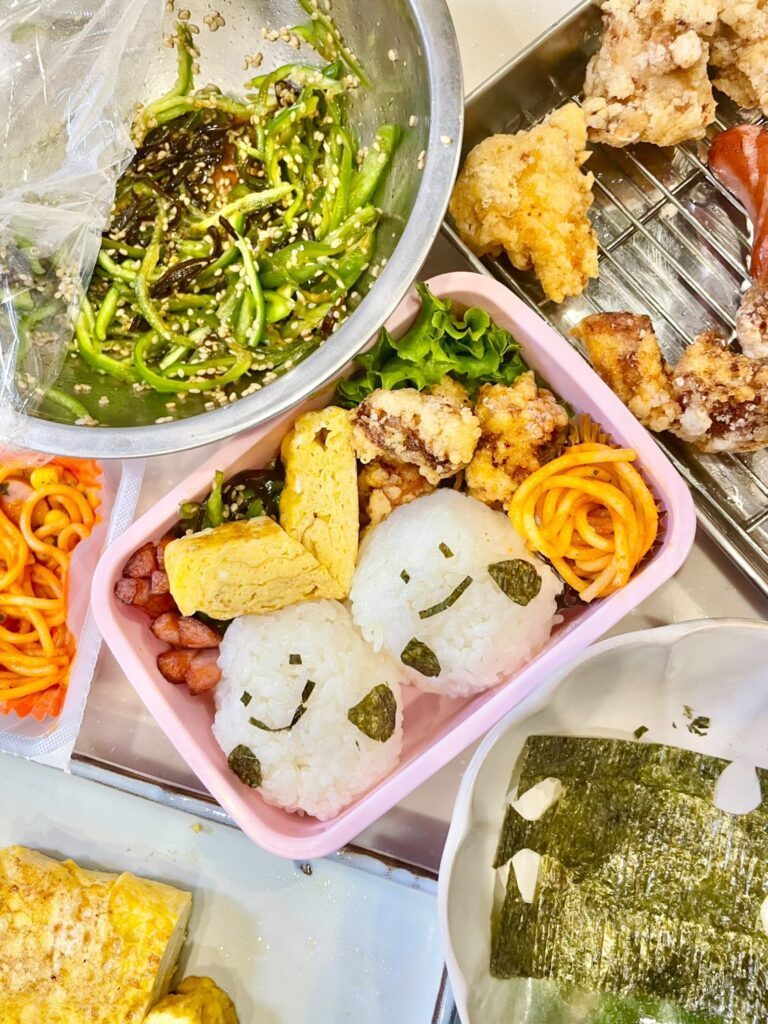 完成したお弁当（@takuya_______kさんより提供）