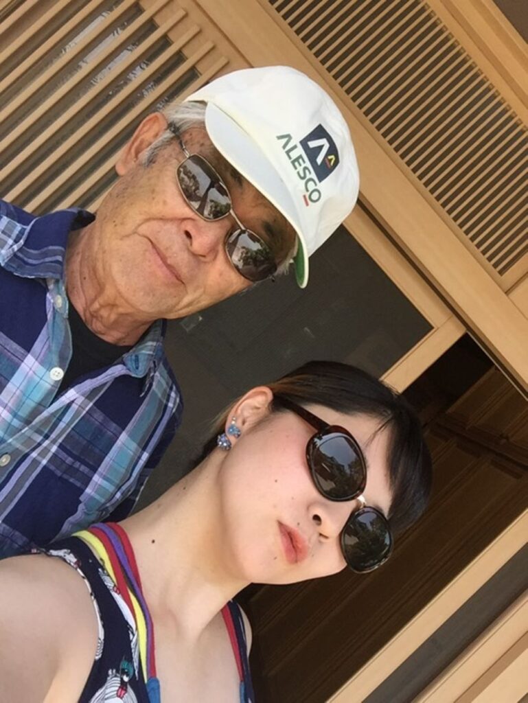 おじいちゃんと（＠narushiiiiiiさんより提供）