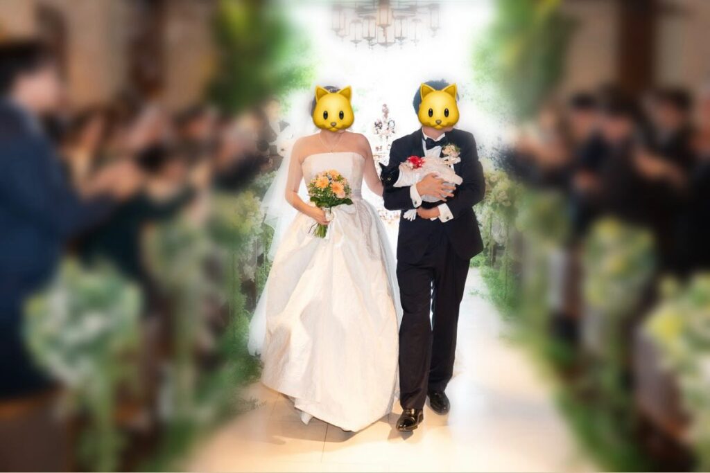 結婚式での様子④（＠bellebon_1225さんより提供）