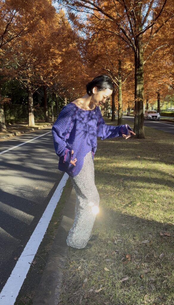 ズボンを着用した様子③（＠iamriku429_さんより提供）