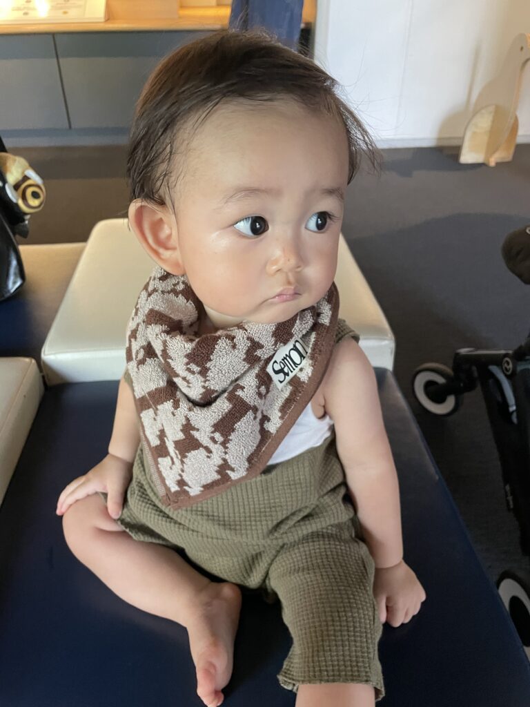 普段の息子さん①（＠tenbellさんより提供）