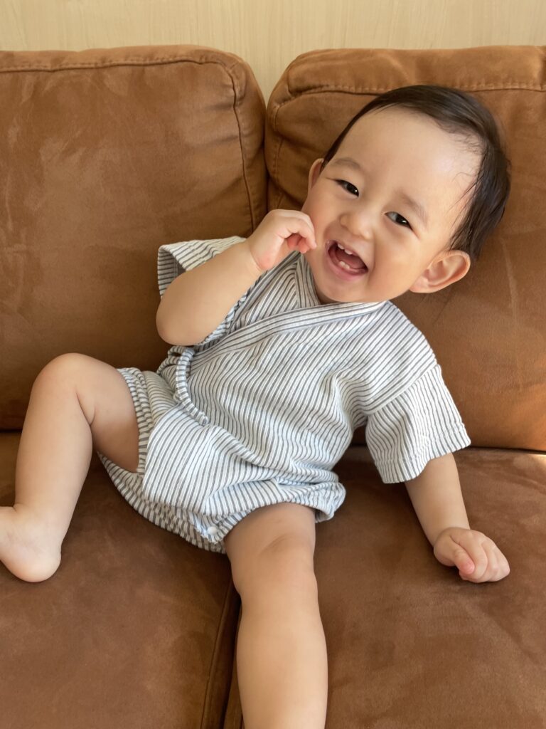 普段の息子さん②（＠tenbellさんより提供）