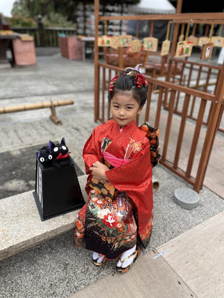 着物姿（＠aoao_83さんより提供）