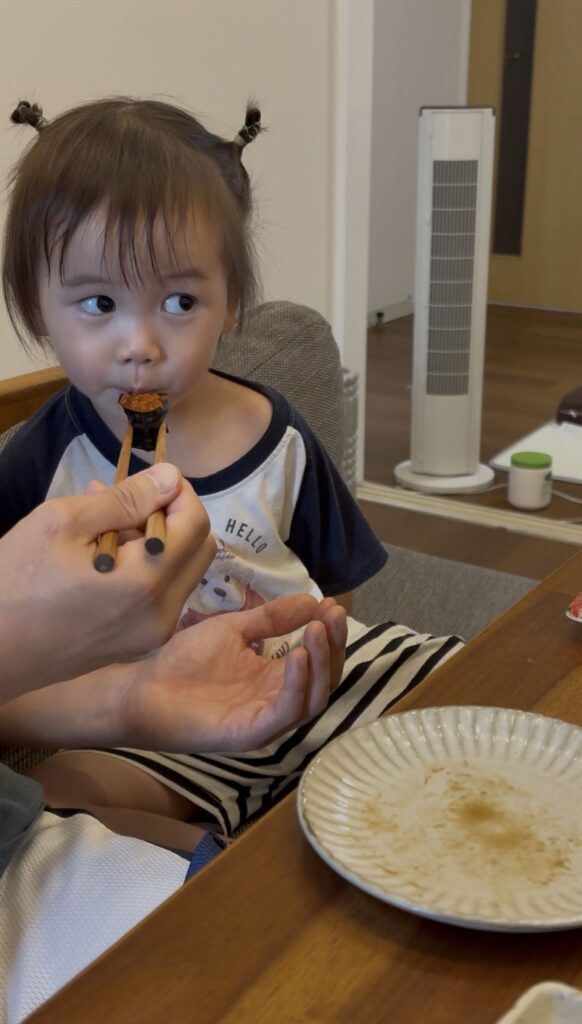 普段の息子さんの様子②（@rei__1117さんより提供）