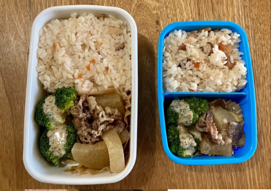 パパさんが作るお弁当②（＠inside_uchidaさんより提供）