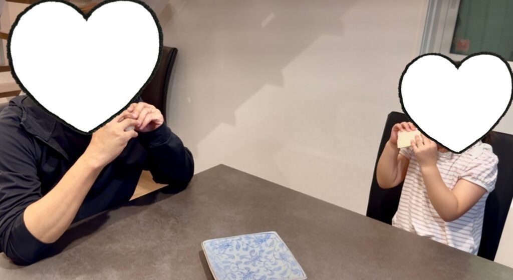 せーの！でかぶりつく様子（＠pi_chan38さんより提供）