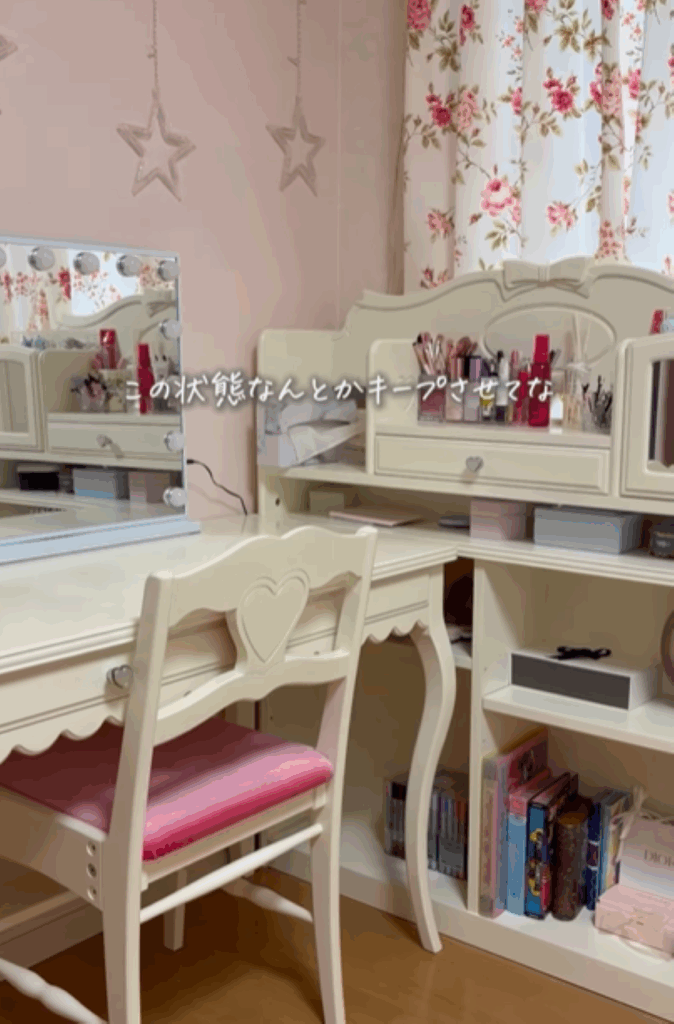 机の向きも変えて使いやすく（＠yuppi_ouchiさんより提供）