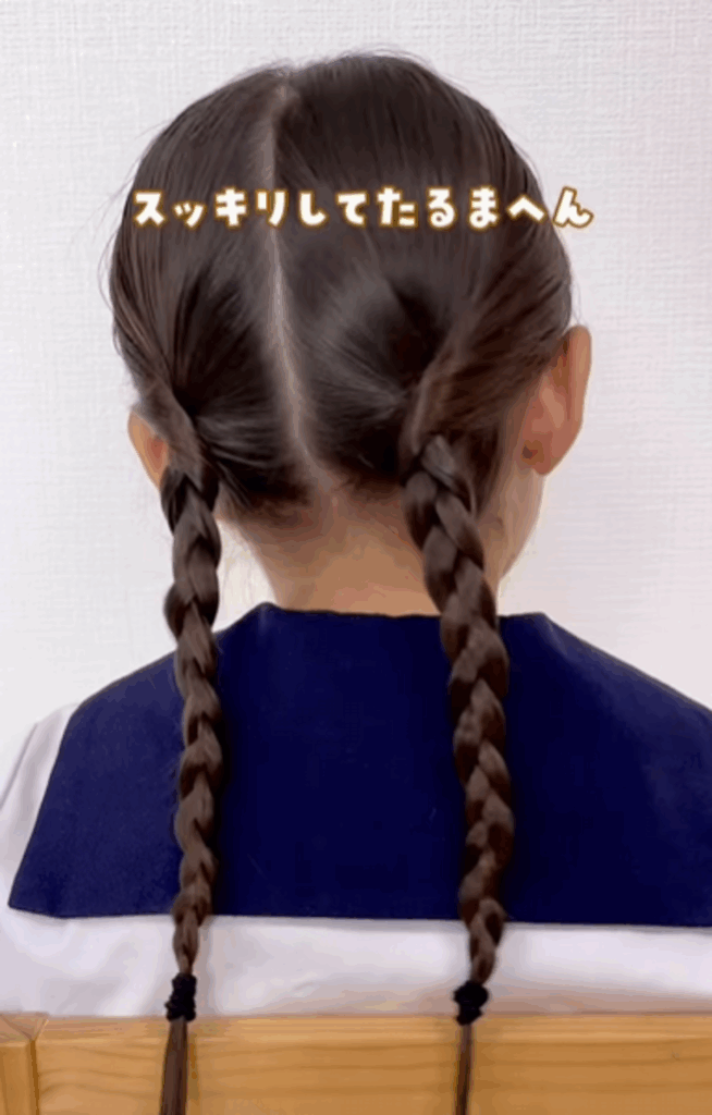 完成！（@moco_kids_hairさんより提供）