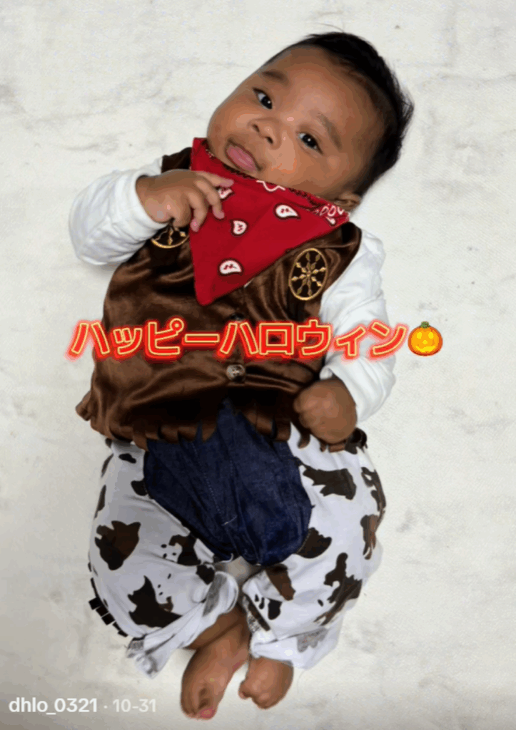 息子さん②（＠dhlo_0321さんより提供）