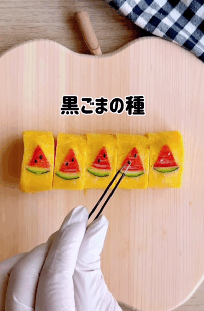 種は黒ゴマで（@tomochu15さんより提供）