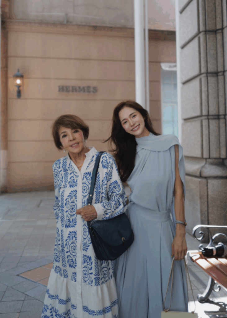 現在のおばあさんとお孫さん（＠fukicammy_officialさんより提供）